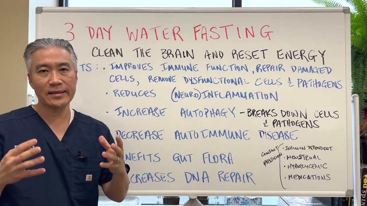 3 DAY WATER FASTING—Clean the brain and reset your Energy.
